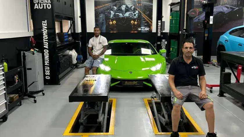 Equipa da oficina AutoDC